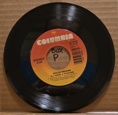 Willie Nelson: Nothing I Can Do About It Now/If I Were A Painting – VG+ | 1989