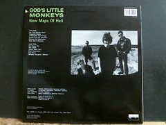 GOD’S LITTLE MONKEYS New Maps Of Hell LP UK Folk Rock 1989 Great!