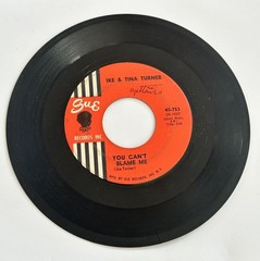 Vintage R&B Soul 45 RPM Record Lot of 9 Etta James Ike Tina Turner Mercury Argo