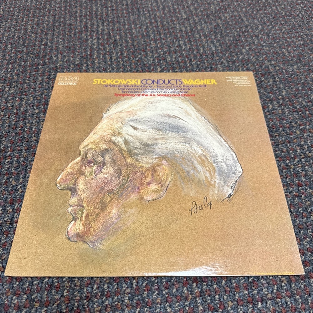 Leopold Stokowski Lp Stokowski Conducts Wagner Rca Gold Seal Used LP AGL 1-1336
