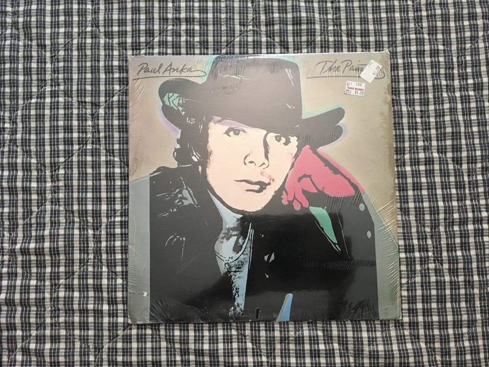 Original Paul Anka The Painter/Warhol Cover Sealed Lp On United Artists LA 653