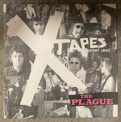 The Plague X Tapes 1976-1981 14 Track Vinyl Album Punk Pink & Black Vinyl