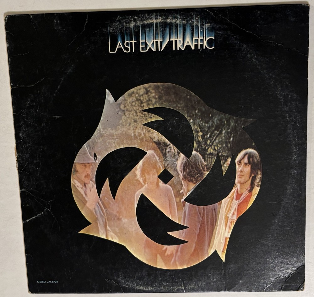Traffic – Last Exit LP Vinyl Record UAS 6702 United Artists Stereo 1969 Rock VG+