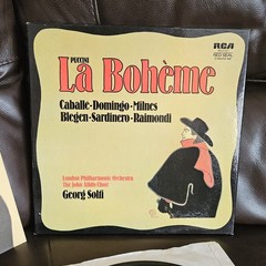 Puccini – La Boheme – UK 1974 RCA Red Seal ARL2 0371 Vinyl LP x 2 Box Set NM -G1