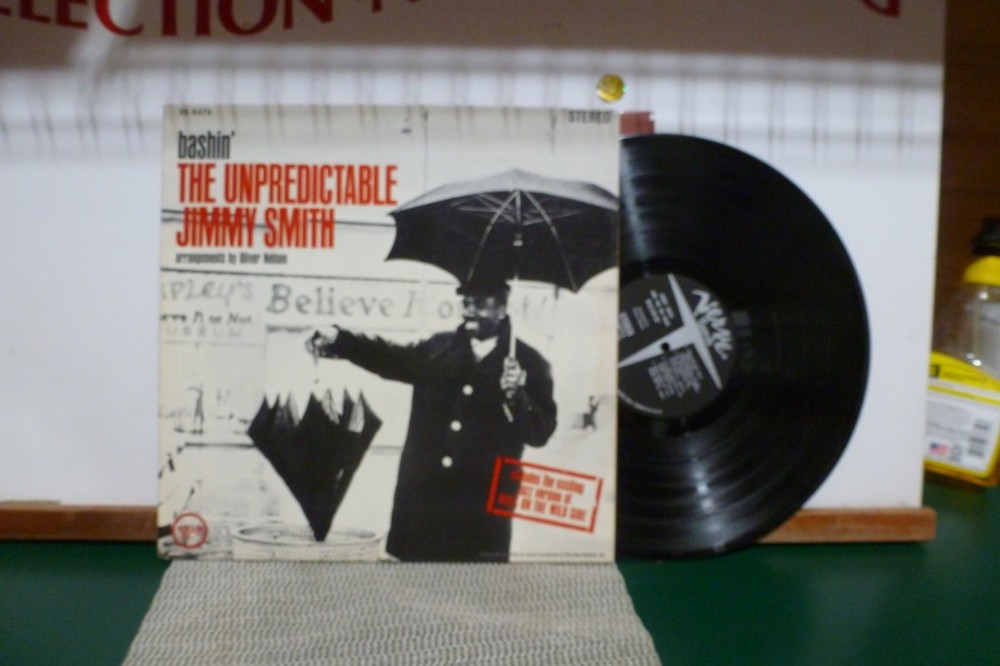 JIMMY SMITH THE BASHIN UNPREDICTABLE. JAZZ NEAR MINT VINYL LP