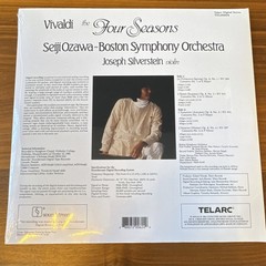 Factory sealed vinyl: Vivaldi Four Seasons Ozawa Boston SO Silverstein Telarc LP