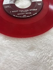 Snooky Pryor Red Vinyl 45 RPM Blues Hall Of Fame Rare Red Vinyl 1953