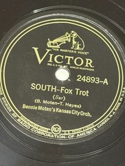 BENNIE MOTEN RCA-VICTOR 24893 South/She’s No Trouble KANSAS CITY JAZZ