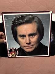 George Jones–Anniversary: Ten Years of Hits (2xLP, 1982) Gatefold NM 1982
