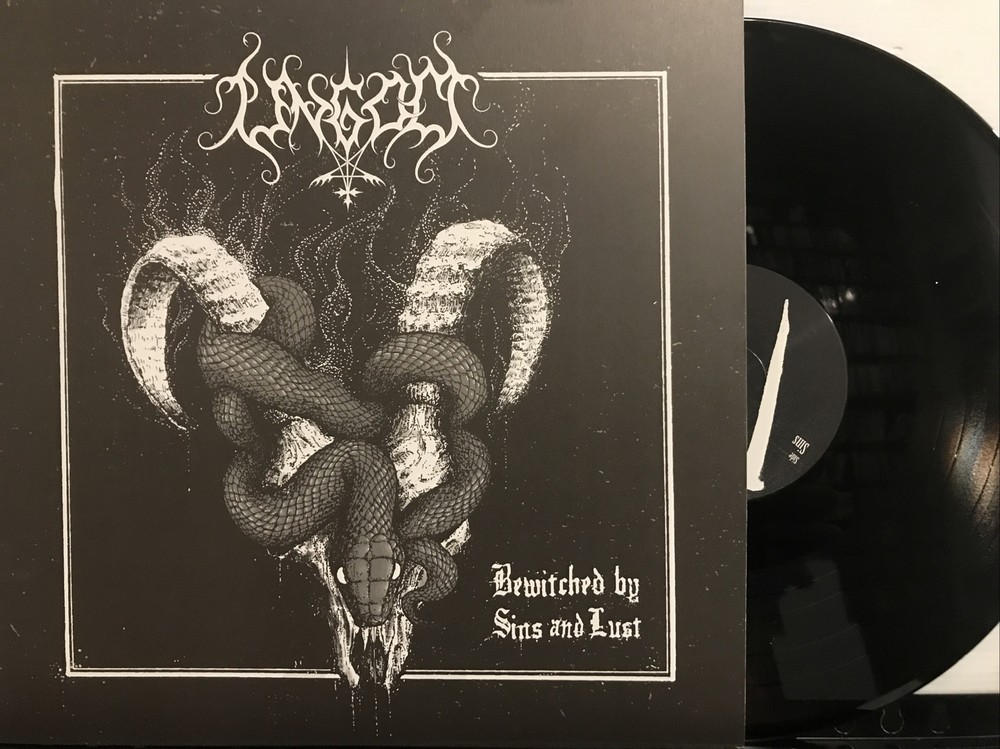 Ungod – Bewitched By Sins And Lust LP 2017 Satanic Records SR-LP-002 NM/NM *MX