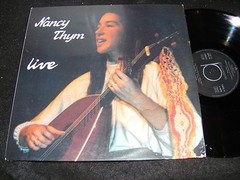 NANCY THYM Live 1979 Celtic Traditional Folk LP Made In Germany FOLKSONGS Ballad