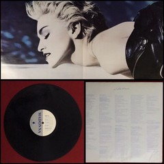 Lot VTG 1980’s Madonna True Blue + Fan Collection Vinyl Albums CD Cassette Cards