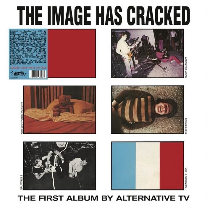 ALTERNATIVE TV – THE IMAGE HAS CRACKED COLOUR VINYL lp
