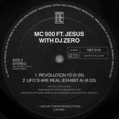 MC 900 Ft Jesus With DJ Zero – UFO’s Are Real (12″) (Near Mint (NM or M-)) – Net
