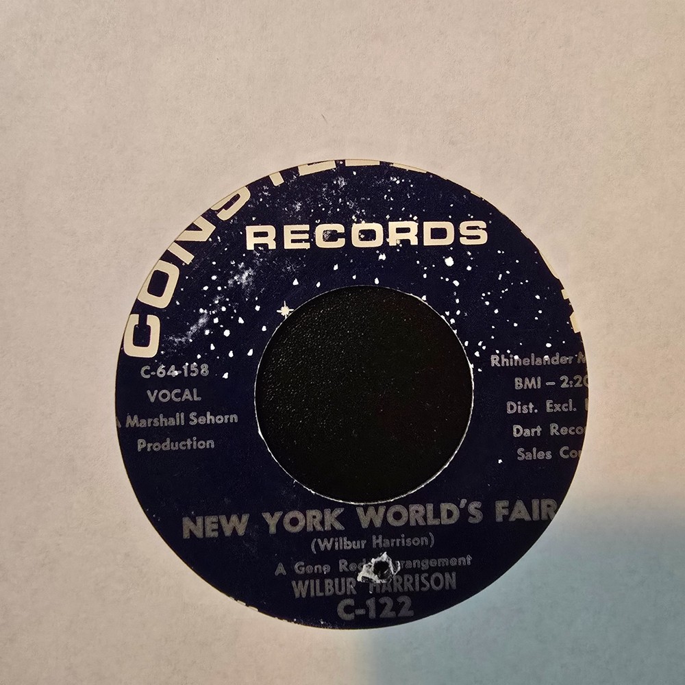Wilbert Harrison New York World’s Fair / Mama Mama Mama Soul 45 on Constellation