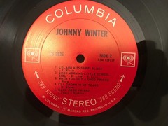 Johnny Winter S/T LP Columbia 2 Eye 1969 NM Original