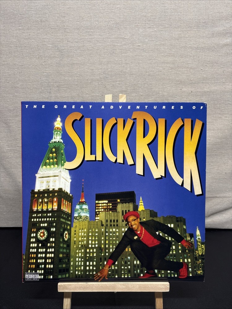 The Great Adventures of Slick Rick Vintage Vinyl LP Def Jam Recordings 1988 2013