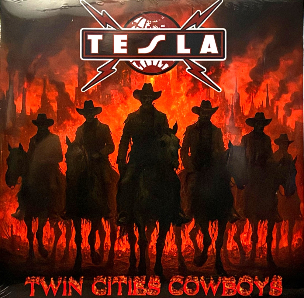 TESLA Twin Cities Cowboys 2 LP Orange Vinyl Live MN 2/22/2008 NEW Sealed UFO