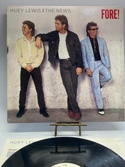 Huey Lewis And The News Fore! Vintage Vinyl LP 1986 Chrysalis Record OV 41534