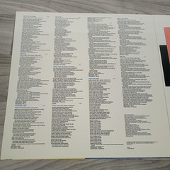 MEN AT WORK LP TWO HEARTS COLUMBIA FC 40078 1985 Gatefold Vinyl Record