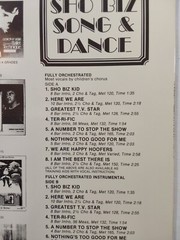 Al Gilbert Presents Sho Biz Song & Dance Stepping Tones 33 1/3 RPM