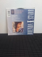 BREND K. STARR “WHAT YOU SEE IS WHAT YOU GET” 45 PS