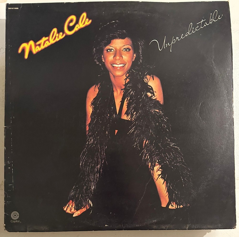NATALIE COLE – UNPREDICTABLE – VINYL LP BLACK 1977 CAPITOL – VG – A14