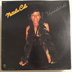 NATALIE COLE – UNPREDICTABLE – VINYL LP BLACK 1977 CAPITOL – VG – A14