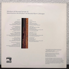 WINDHAM HILL RECORDS SAMPLER 1982 – 12″ Vinyl Record LP – VG+