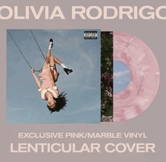Olivia Rodrigo Seem Pretty Sad Apple Music Pink Lenticular Vinyl LP *IN HAND*
