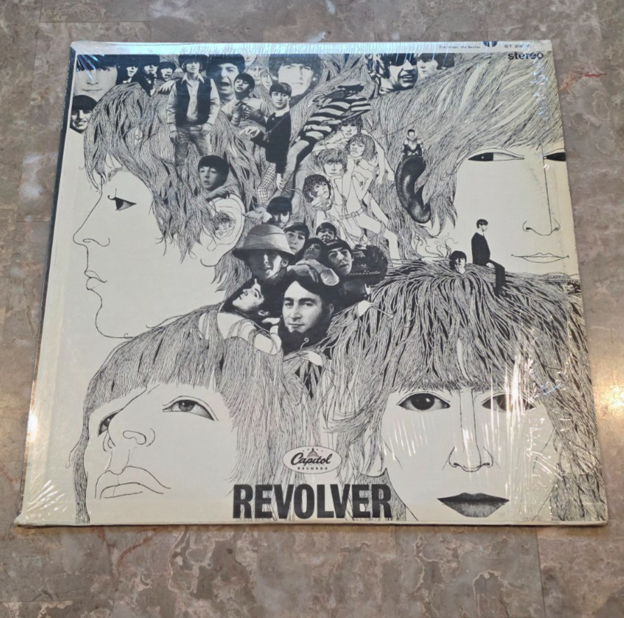 The Beatles Revolver 1971 Apple ST-2576 EX Still in shrink Vinyl LP FREE SHIP