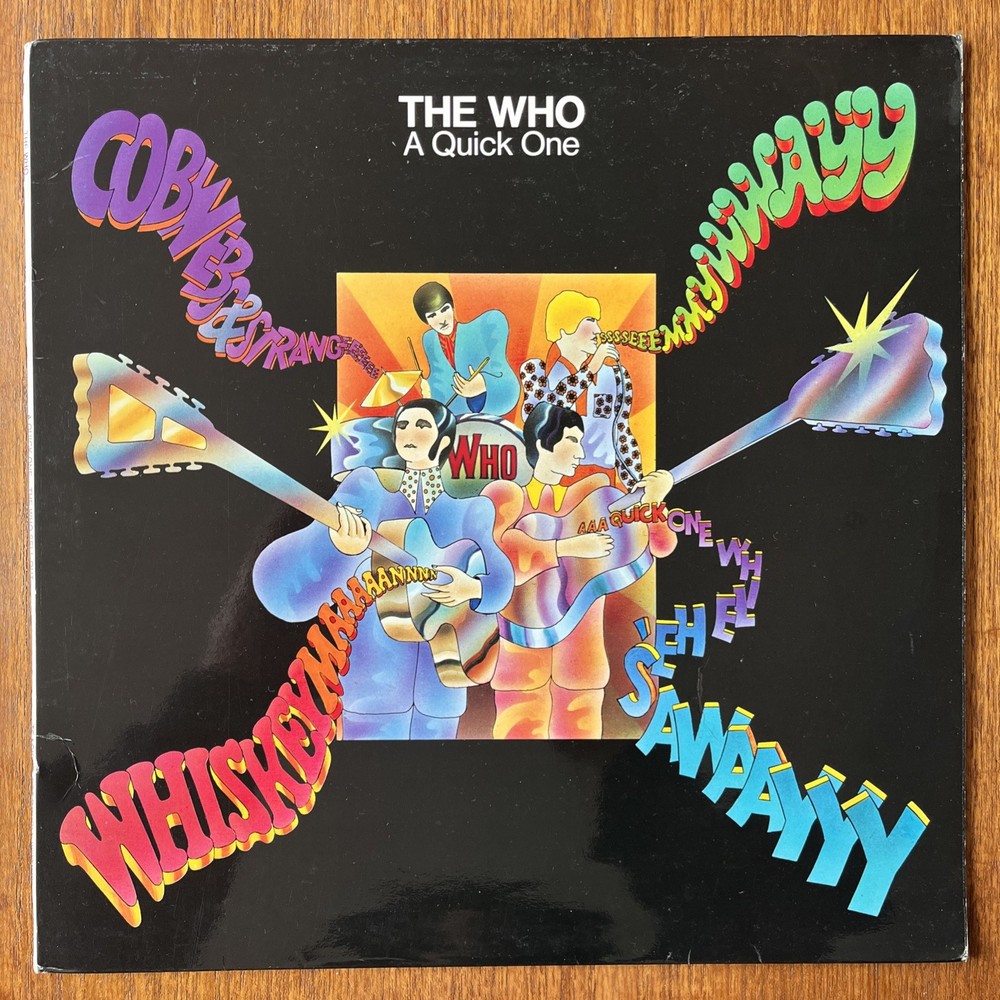 THE WHO – A Quick One / Sell Out LP 1974 UK Track Double Vinyl Set
