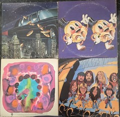 4 Warner Bros. Promo Sampler Comp Lot Vinyl 2XLP Vintage Records Alice Cooper