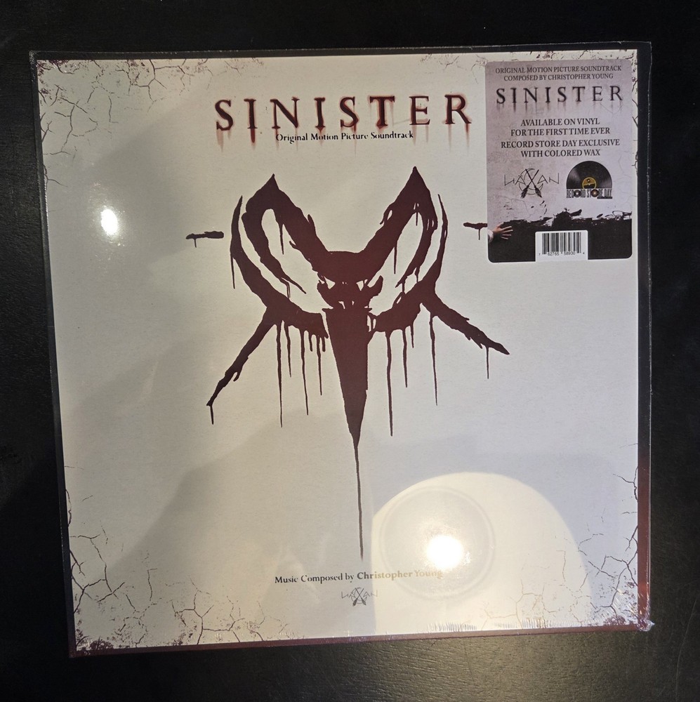 Sinister OST Vinyl LP Haxan/Terror Vision RSD Car Fire Red Variant