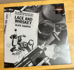 ALICE COOPER – LACE AND WHISKEY WHISKEY BROWN VINYL RHINO ROCKTOBER 2018 AS IS