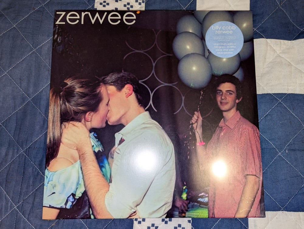 Billy Cobb – Zerwee Virgin Tears Clear With Blue Splatter Limited Edition Sealed