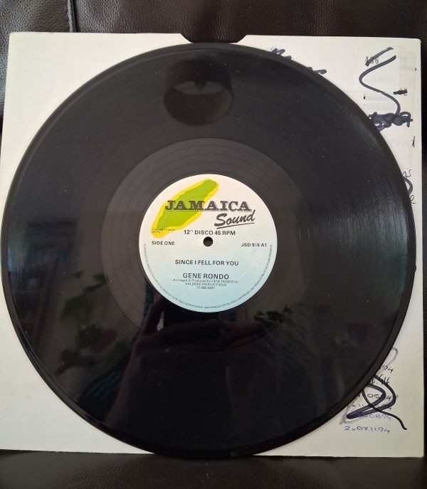 GENE RONDO – SINCE I FELL FOR YOU – 12″ VINYL LP – SEE NOTES
