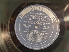 Johann Sebastian Bach The Great Cantatas of No. 26 61 130 MHS Vinyl LP VG