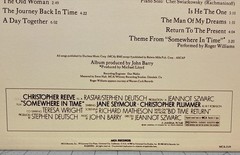 SOMEWHERE IN TIME john barry MCA5154 christopher reeve (1980) EX LP