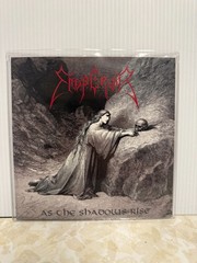 Emperor As The Shadows Rise 7″ Reissue Black Metal VG+/VG+