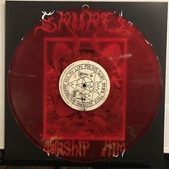 Samael – Worship Him LP 2023 Osmose Productions – OPLP001 [Cloudy Red Vinyl] NEW