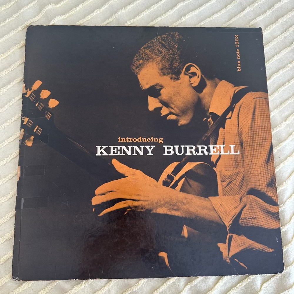 KENNY BURRELL Introducing LP BLUE NOTE 1523 Lex RVG Ear Deep Groove – VG