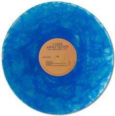 Louis Armstrong – The Greatest Hits LP 12″ Blue Vinyl Record – Limited Edition