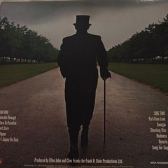 Elton John A Single Man LP Vinyl Record MCA Records Rock Pop Black