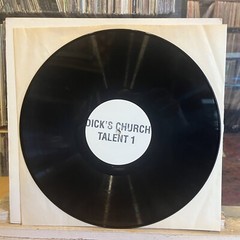[ROCK/POP]~EXC LP~DICK’S CHURCH~Talent 1~[1990~PRIVATE RELEASE~Avantgarde/Noise]