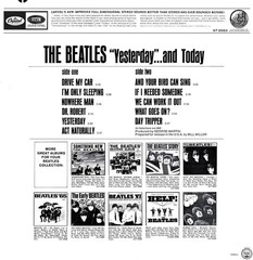 THE BEATLES – YESTERDAY AND TODAY BUTCHER COVER LP – COLOR VINYL