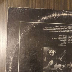 Beatles Let It Be Vinyl Record AR 34001 1970 Red Apple Label