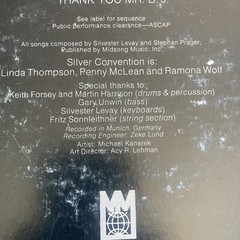 silver convention lp