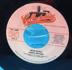James Brown 45 RPM Out of Sight/Bewildered Collectables Records TESTED EX