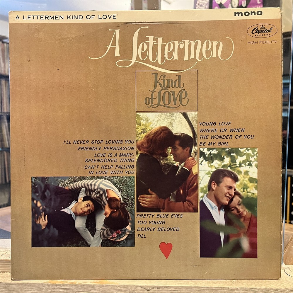 [ROCK/POP]~EXC LP~The LETTERMEN~A Lettermen Kind Of Love~[1963~CAPITOL]~UK IMPOR
